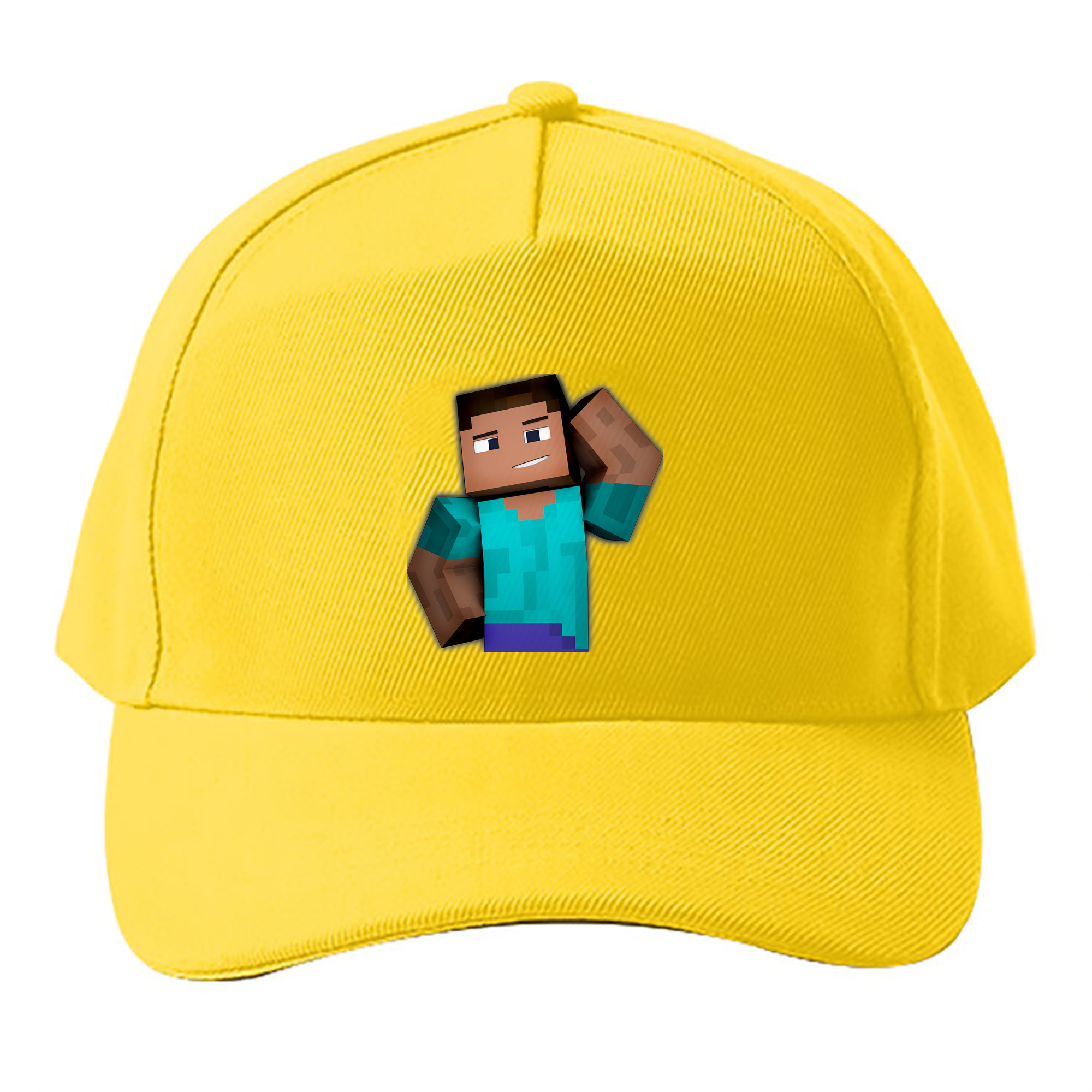 （画像用） マインクラフト ブロックの世界 Minecraft MC Block world ベースボールキャップ 綿100％ 男女兼用 帽子 スポーツ